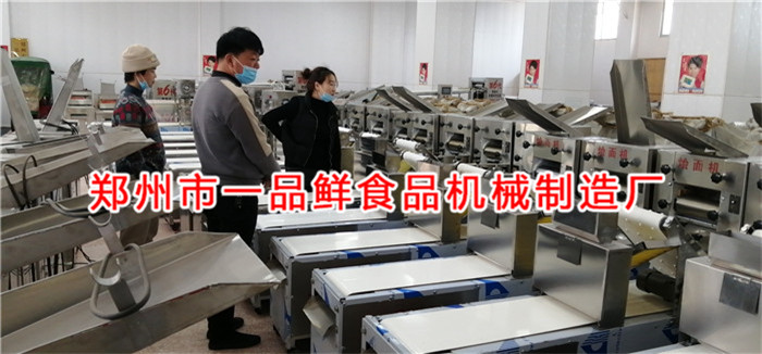 许昌客户考察5型全套烩面机(图1)